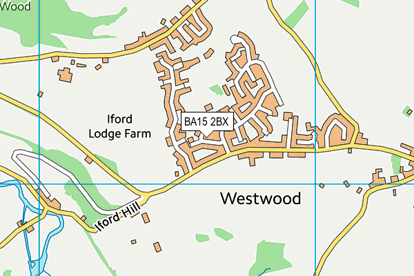 BA15 2BX map - OS VectorMap District (Ordnance Survey)