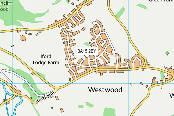 Westwood-with-iford Primary School map (BA15 2BY) - OS VectorMap District (Ordnance Survey)
