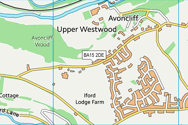 BA15 2DE map - OS VectorMap District (Ordnance Survey)