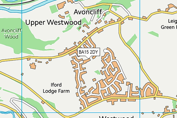 BA15 2DY map - OS VectorMap District (Ordnance Survey)