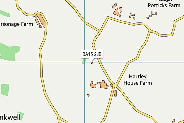 BA15 2JB map - OS VectorMap District (Ordnance Survey)