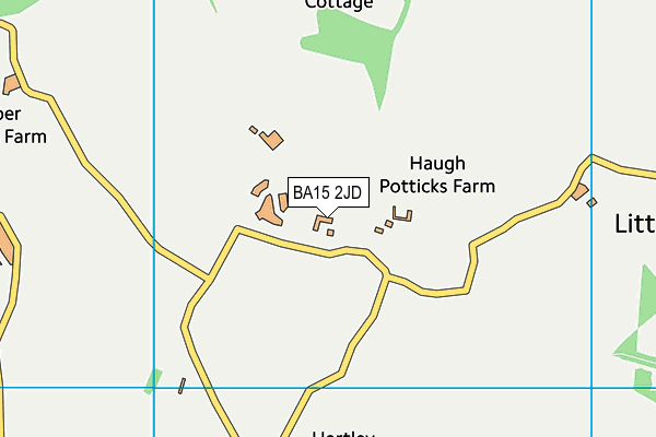 BA15 2JD map - OS VectorMap District (Ordnance Survey)