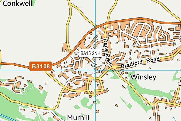 BA15 2NH map - OS VectorMap District (Ordnance Survey)