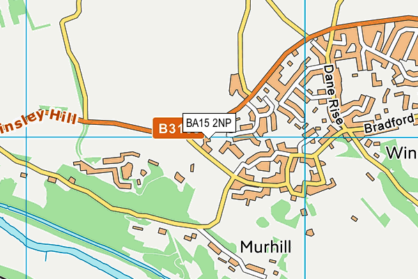 BA15 2NP map - OS VectorMap District (Ordnance Survey)