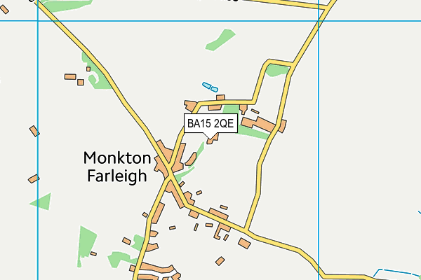 BA15 2QE map - OS VectorMap District (Ordnance Survey)