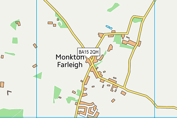 BA15 2QH map - OS VectorMap District (Ordnance Survey)