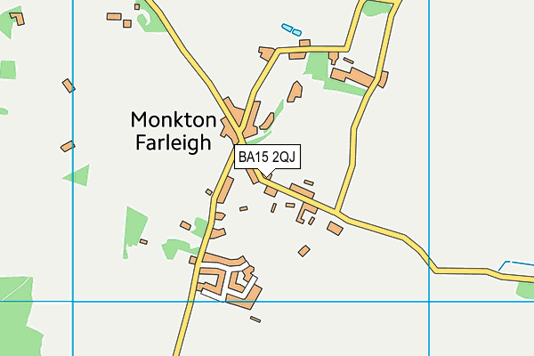 BA15 2QJ map - OS VectorMap District (Ordnance Survey)