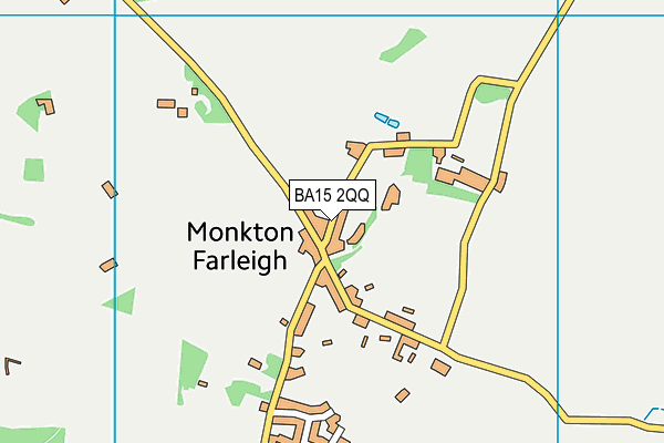 BA15 2QQ map - OS VectorMap District (Ordnance Survey)