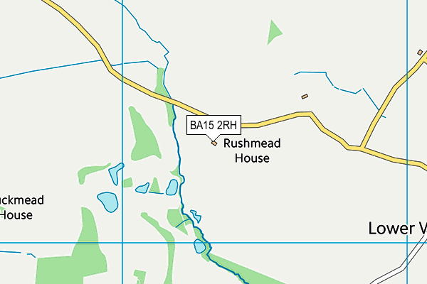 BA15 2RH map - OS VectorMap District (Ordnance Survey)