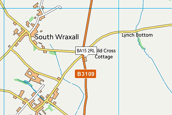 BA15 2RL map - OS VectorMap District (Ordnance Survey)