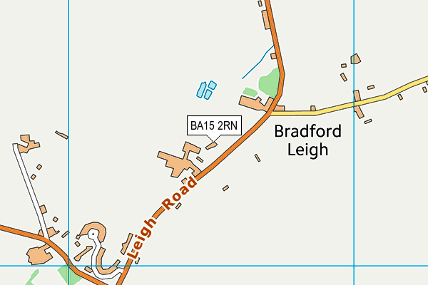 BA15 2RN map - OS VectorMap District (Ordnance Survey)