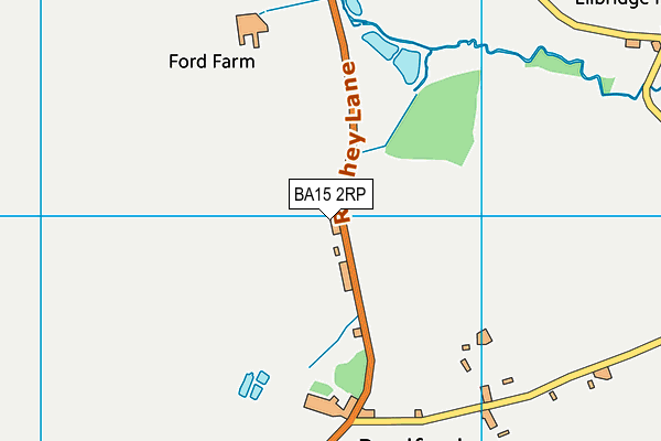 BA15 2RP map - OS VectorMap District (Ordnance Survey)