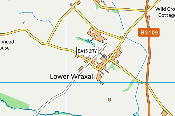 BA15 2RY map - OS VectorMap District (Ordnance Survey)