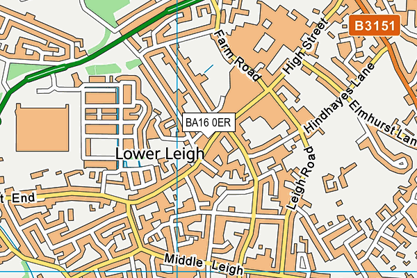 Map of JULIAN RODDA PLUMBING AND HEATING LTD at district scale