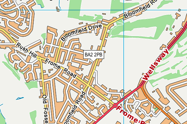 Map of BRAMHALL HOMES LIMITED at district scale