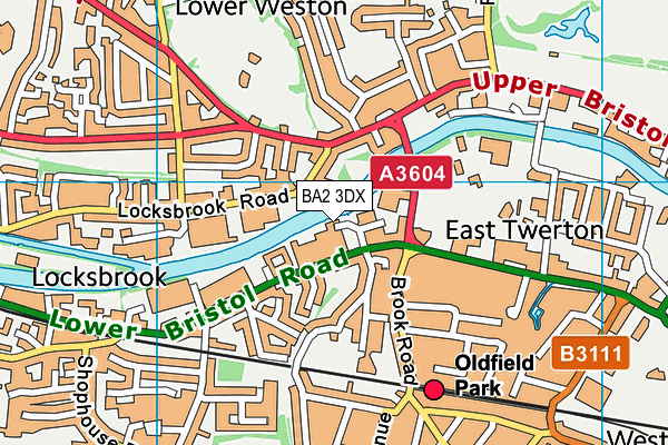 Map of ROSEBERRY ROAD STUDIOS CIC at district scale