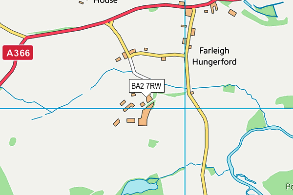 Bath Rugby (Farleigh House) map (BA2 7RW) - OS VectorMap District (Ordnance Survey)
