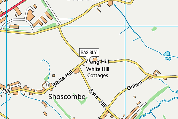 BA2 8LY map - OS VectorMap District (Ordnance Survey)