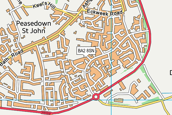Map of PEASEDOWN CONSULTANTS LIMITED at district scale