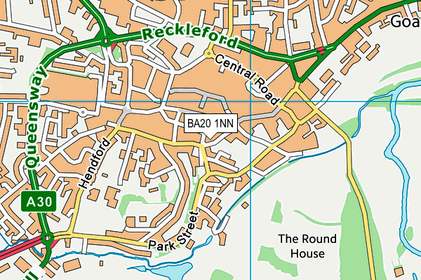 BA20 1NN map - OS VectorMap District (Ordnance Survey)