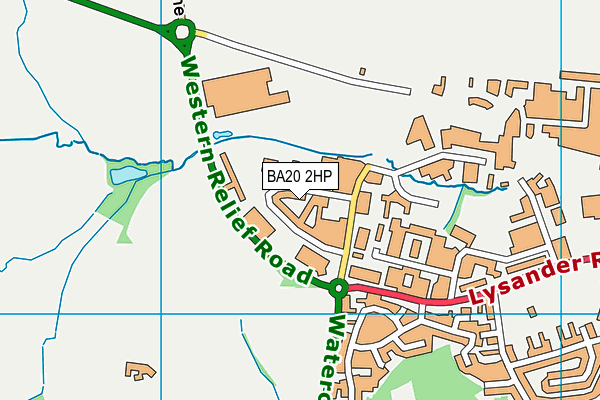 Map of COMMERCIAL VEHICLES (YEOVIL) LIMITED at district scale