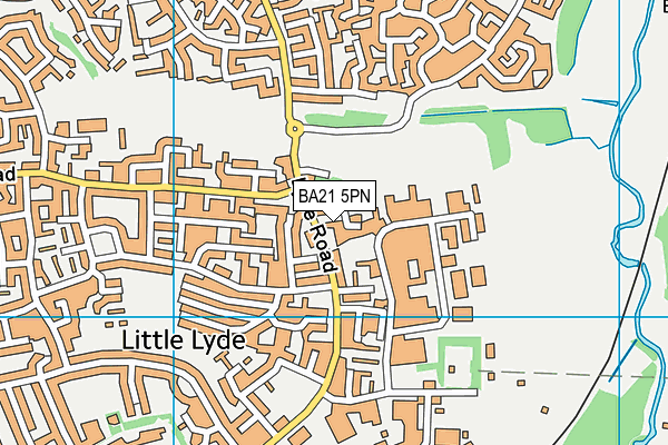 BA21 5PN map - OS VectorMap District (Ordnance Survey)