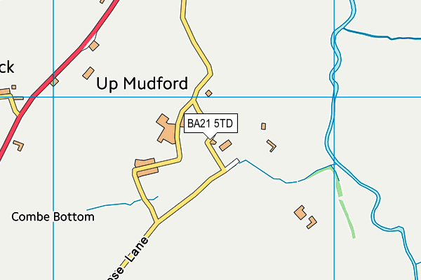 BA21 5TD map - OS VectorMap District (Ordnance Survey)