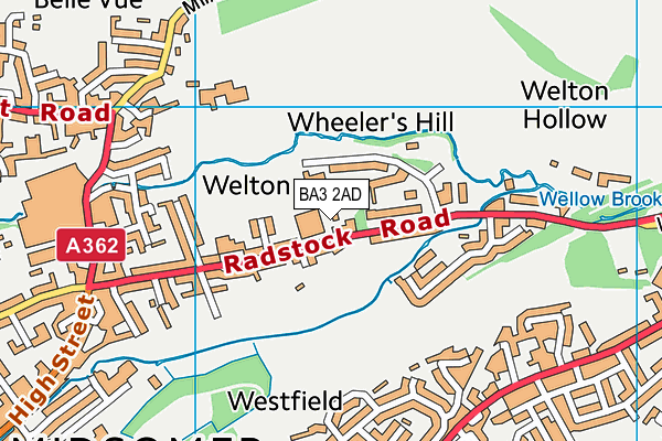Map of JB AUTOS RADSTOCK LTD at district scale