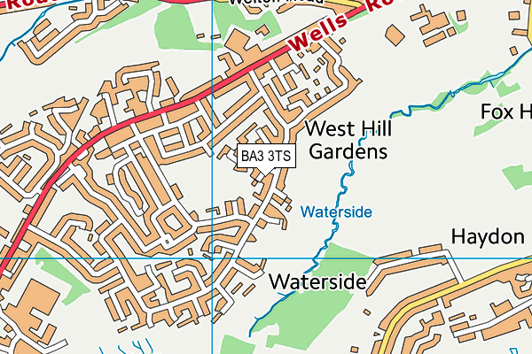 Map of MENDIP STICKS LIMITED at district scale
