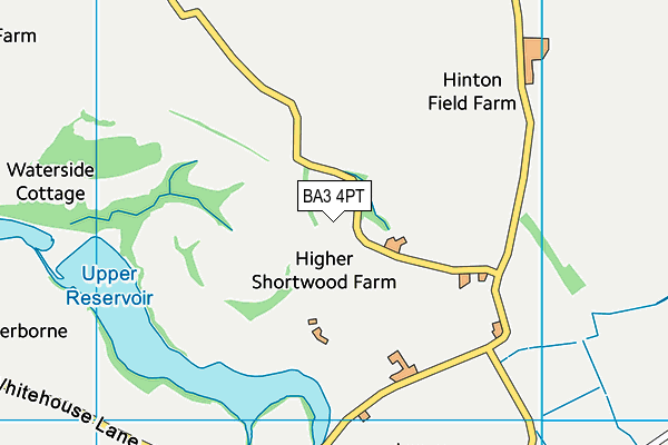 BA3 4PT map - OS VectorMap District (Ordnance Survey)