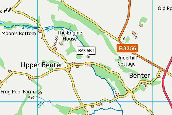 BA3 5BJ map - OS VectorMap District (Ordnance Survey)