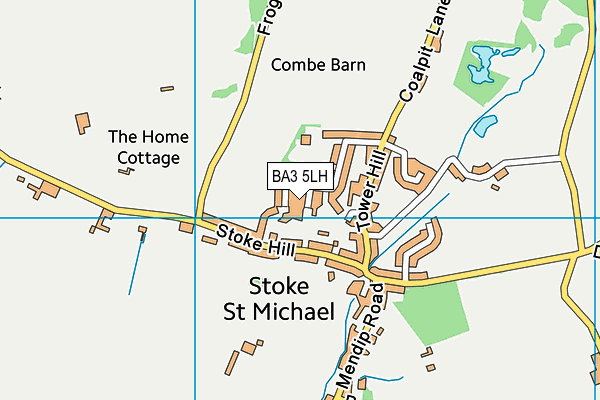 BA3 5LH map - OS VectorMap District (Ordnance Survey)