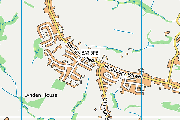 Map of ABBEY PIANO SERVICES LTD at district scale