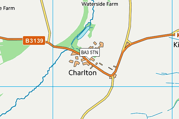 BA3 5TN map - OS VectorMap District (Ordnance Survey)