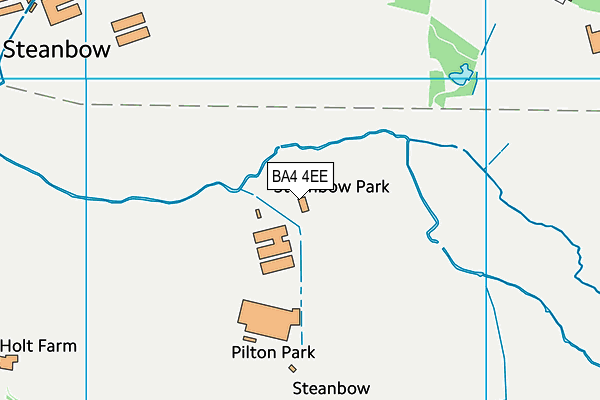 BA4 4EE map - OS VectorMap District (Ordnance Survey)