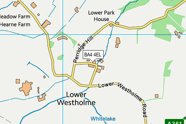 BA4 4EL map - OS VectorMap District (Ordnance Survey)