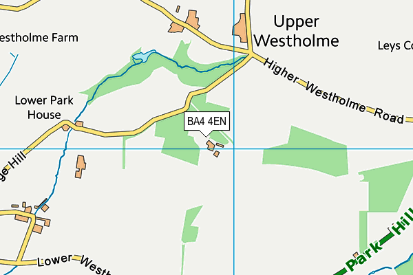 BA4 4EN map - OS VectorMap District (Ordnance Survey)
