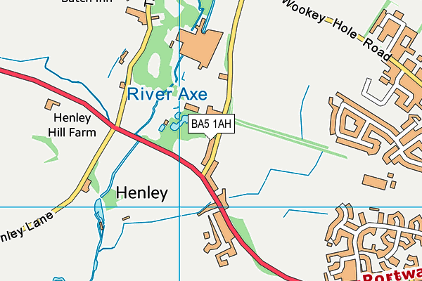 Haybridge Park map (BA5 1AH) - OS VectorMap District (Ordnance Survey)