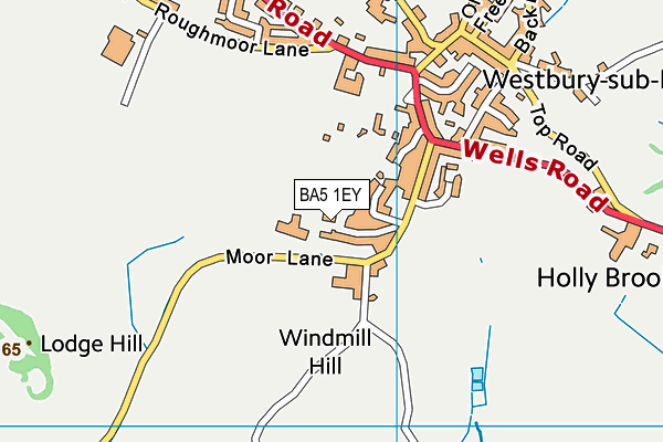 Map of JAMES MERCER LIMITED at district scale