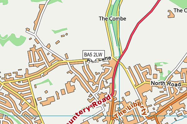 Map of CRANBOURNE CONSULTING LIMITED at district scale