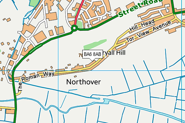 Map of OWL HILL LTD at district scale