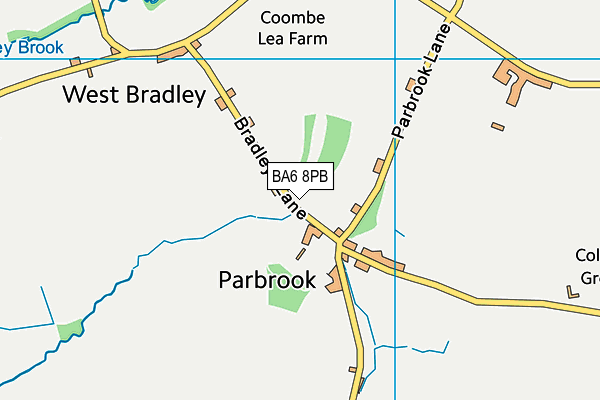 BA6 8PB map - OS VectorMap District (Ordnance Survey)