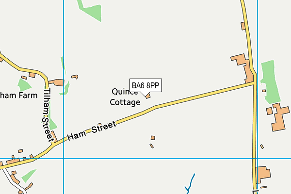 BA6 8PP map - OS VectorMap District (Ordnance Survey)