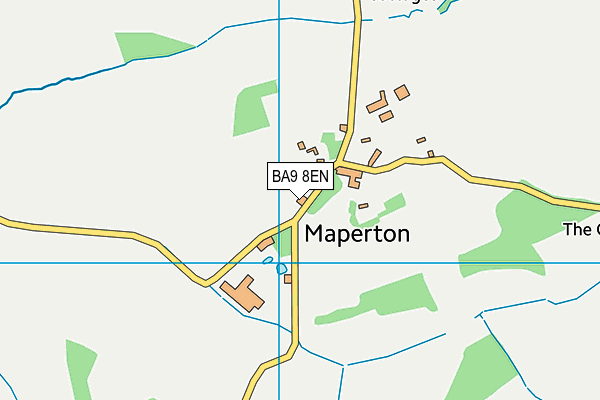 BA9 8EN map - OS VectorMap District (Ordnance Survey)