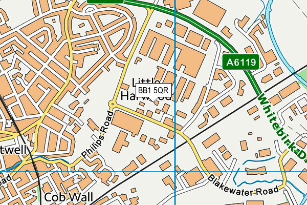 Map of ARK DOG WALKING LTD at district scale