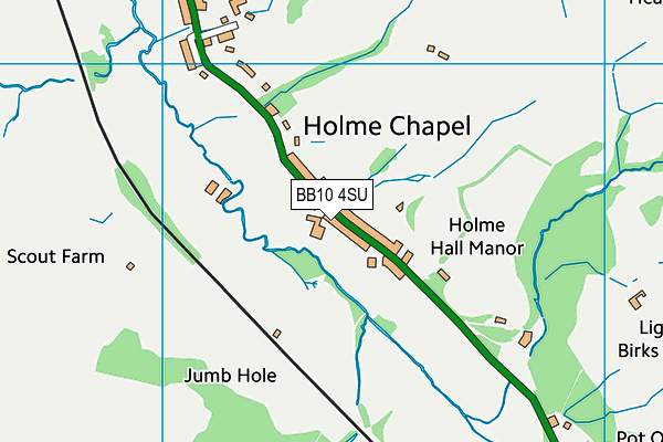 Map of LANE HOUSE FARM DEVELOPMENTS LTD at district scale