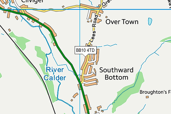 Map of TCR ELECTRICAL LTD at district scale