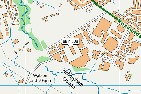 Map of LANDMARK BURNLEY LIMITED at district scale