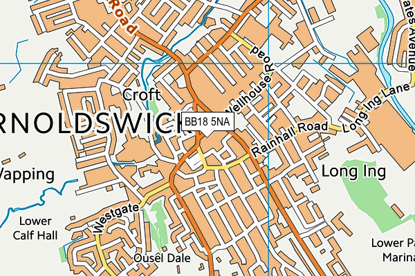 Map of LEWIS SCOTT CONSULTING LTD at district scale