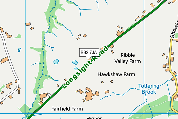 Map of SR8 LTD at district scale